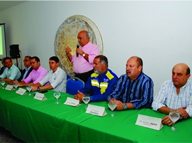 Nelson Bornier e lideranças discutem soluções para a mobilidade em Nova Iguaçu